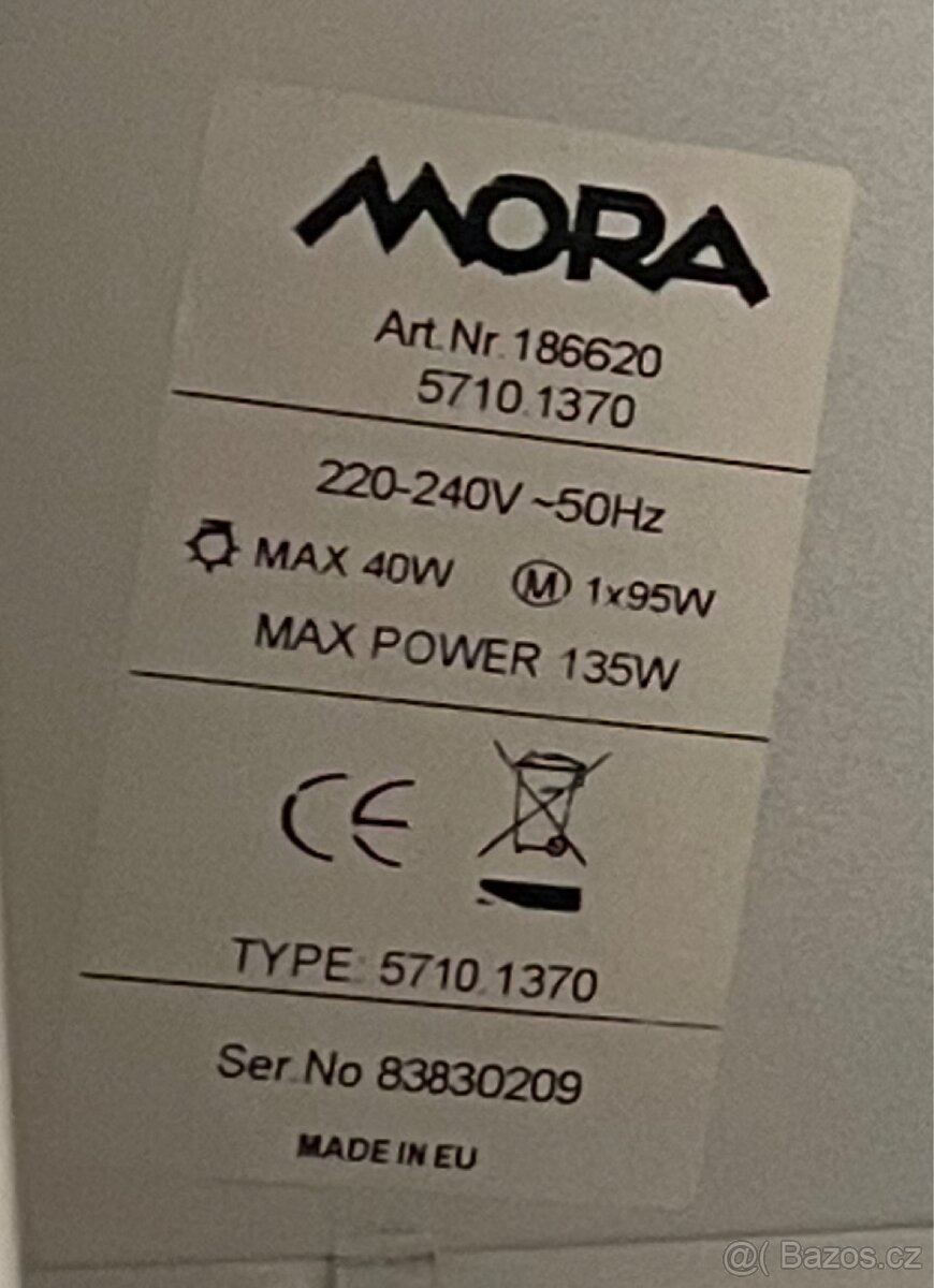 Digestoř/ odsávač par Mora 5710 - 6