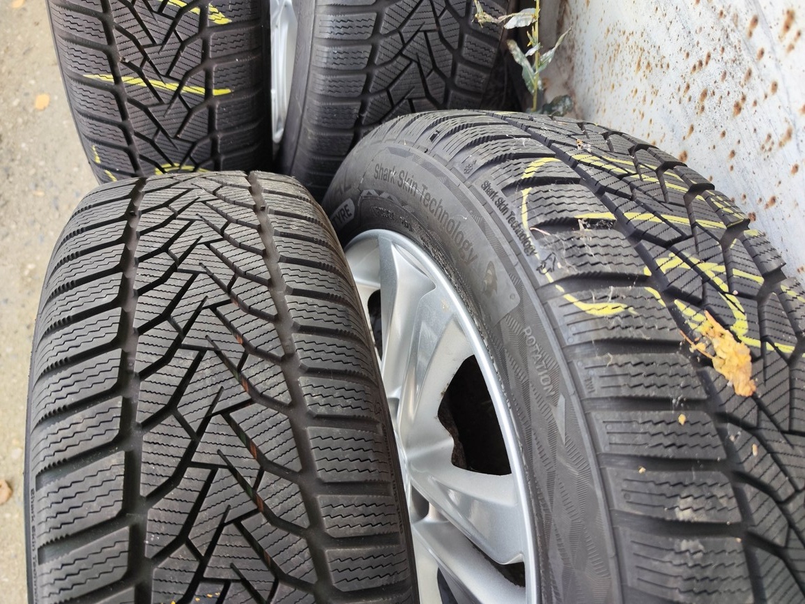 16"zimní alu sada 5x114 origo Hyundai i30 Ceed Venga TPMS - 6