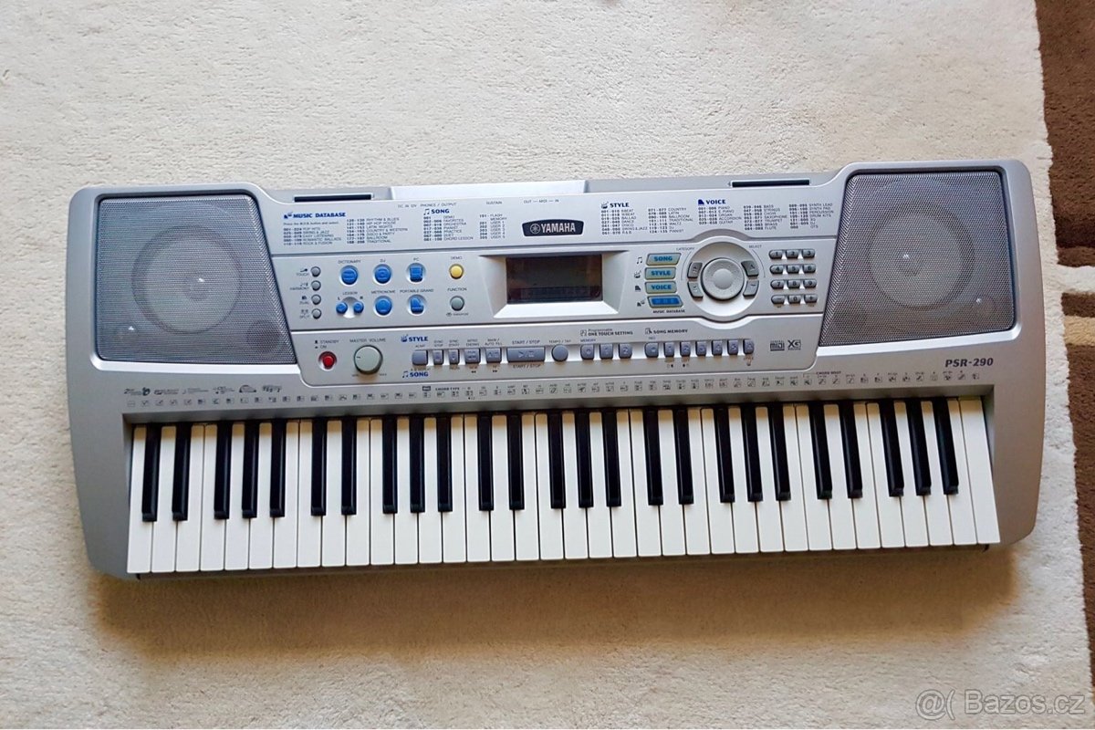 Profesionální klávesy YAMAHA - NOVÉ + veškeré příslušenství - 6