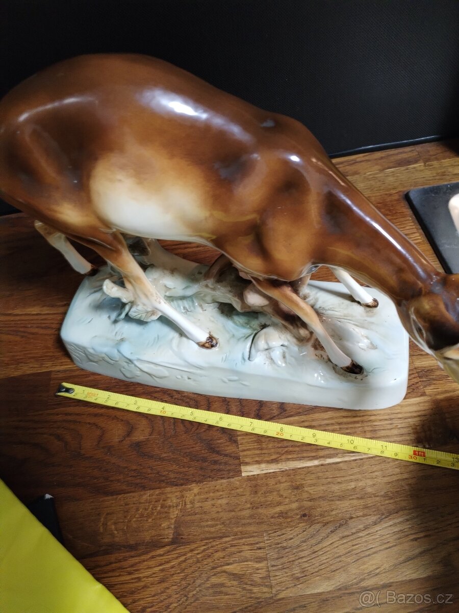 Royal Dux porcelánové sošky. - 6