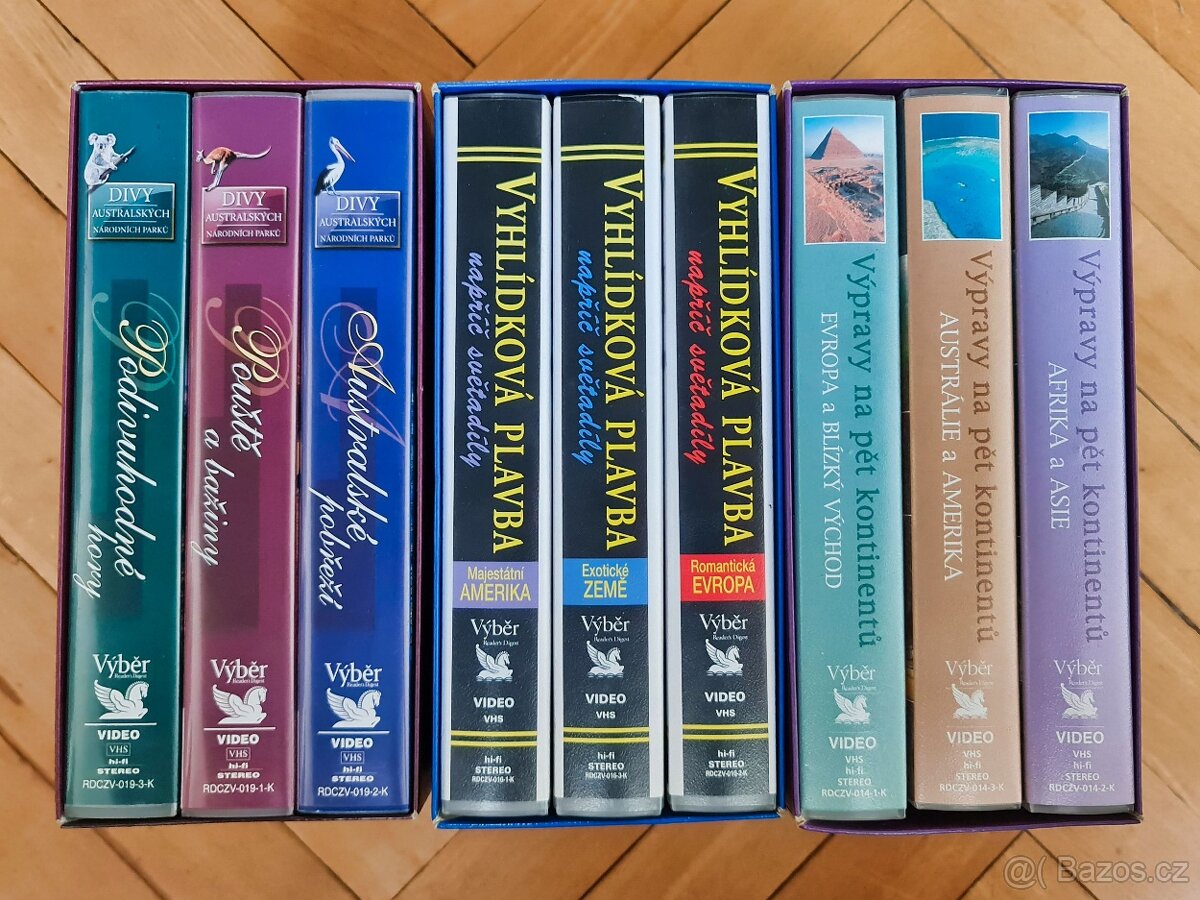 VHS kazety - 6