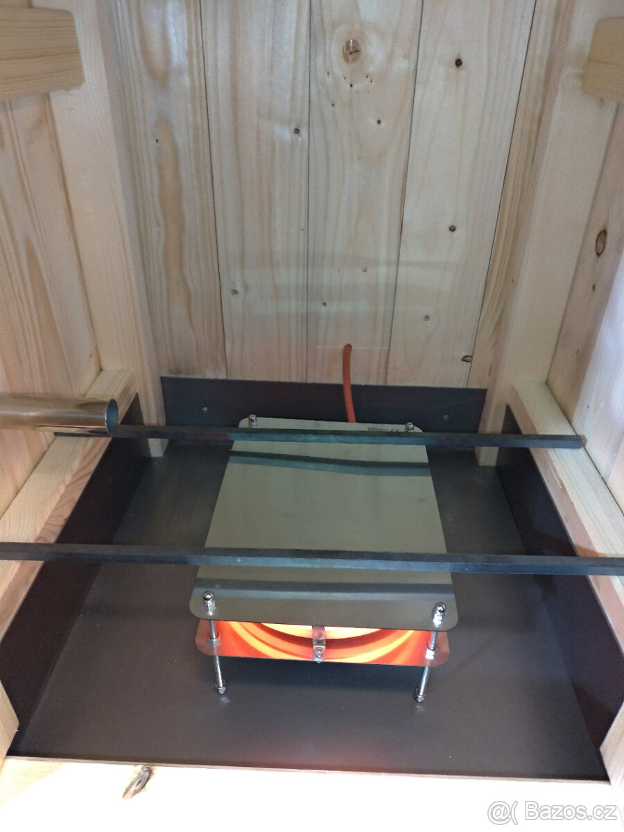 Elektrická dřevěná udírna s DYMBOXEM - 6