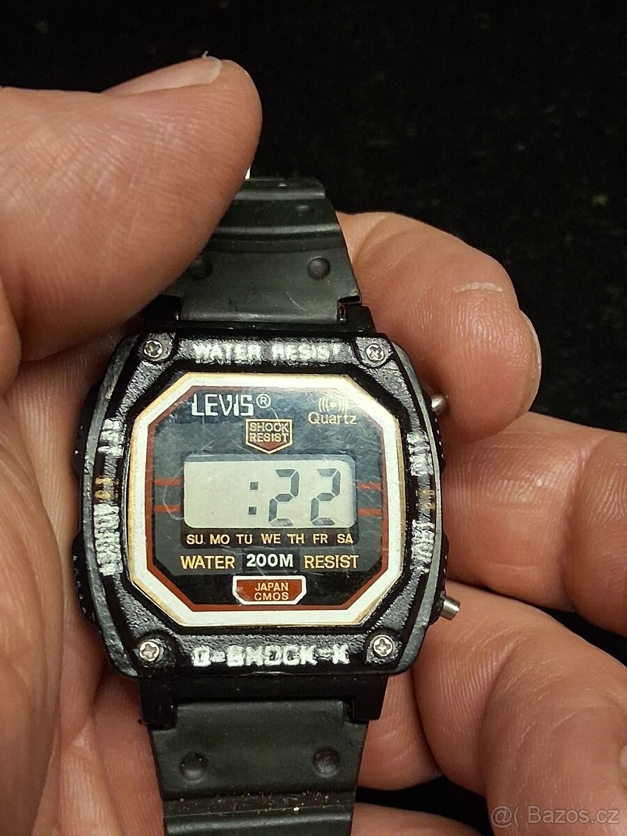 Digitální hodinky LEVIS - 6