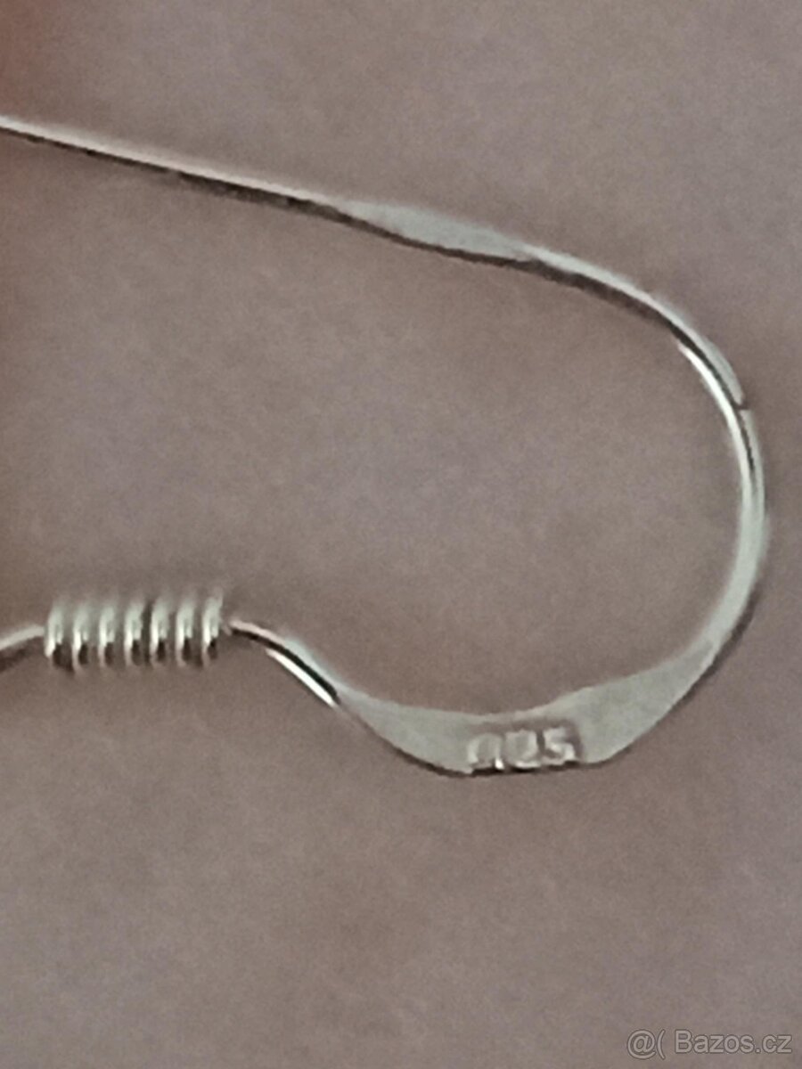 Stříbrné náušnice - 6