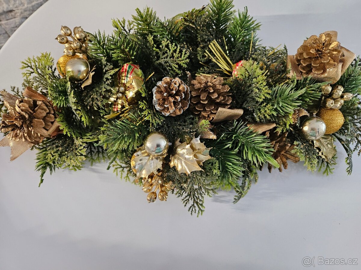 vánoce, dekorace, koule,stromeček,sušák - 6