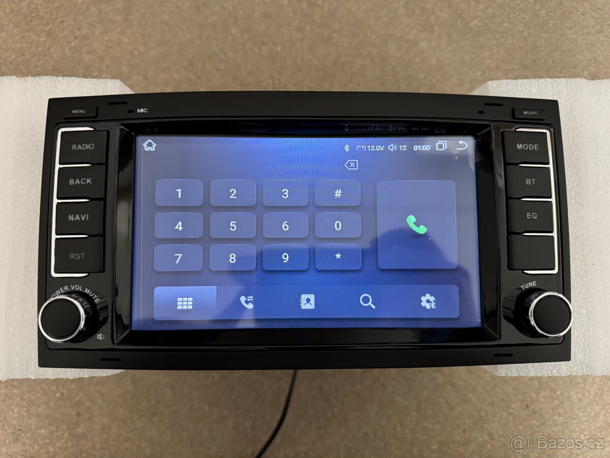 NOVÉ 7" Android 13 Autorádio - VW Transporter T5 a Touareg - 6