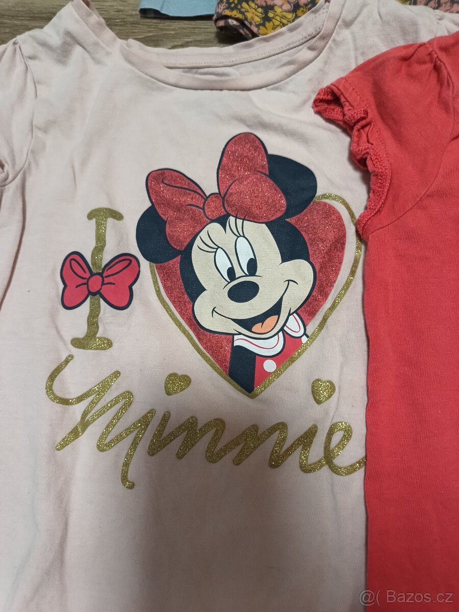 Set dívčího oblečení vel. 98 H&M, C&A, Lindex... - 6