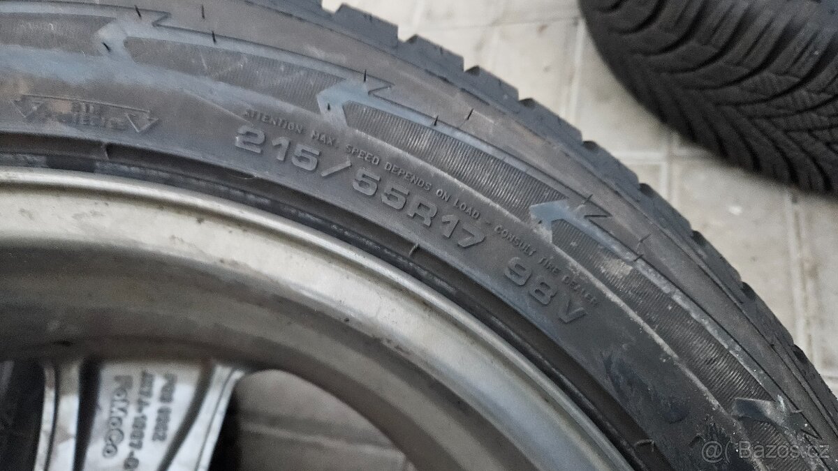 Zimní Sada Alu 5x108 215/55 R17 Ford Focus - 6