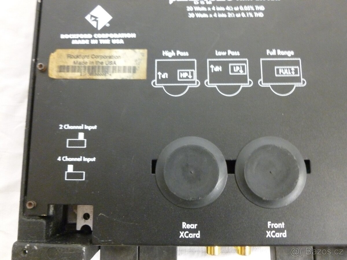 Rockford Fosgate Punch 4020 + kabely - 6