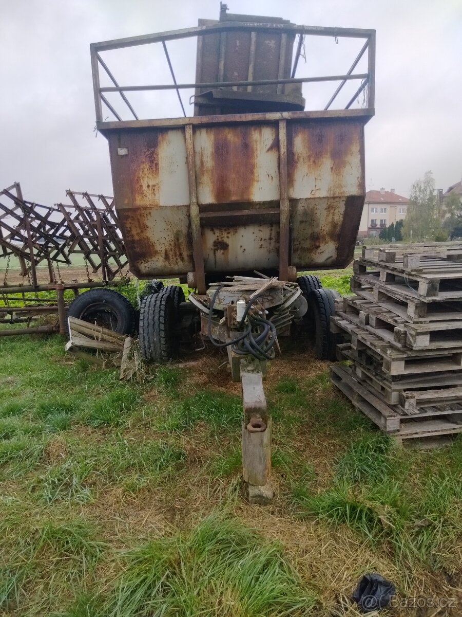 Lanový nosič kontejnerů za traktor - 6