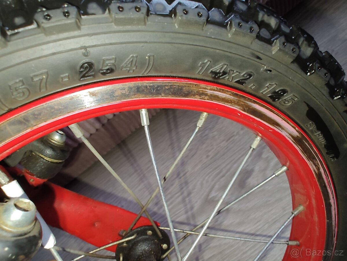 Dětské kolo 14" pro první naučení - 6