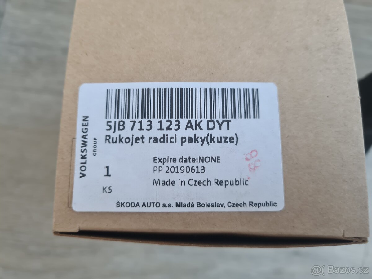 NOVÁ Řadící páka (řadička) Škoda Rapid - ORIGINÁL - 6