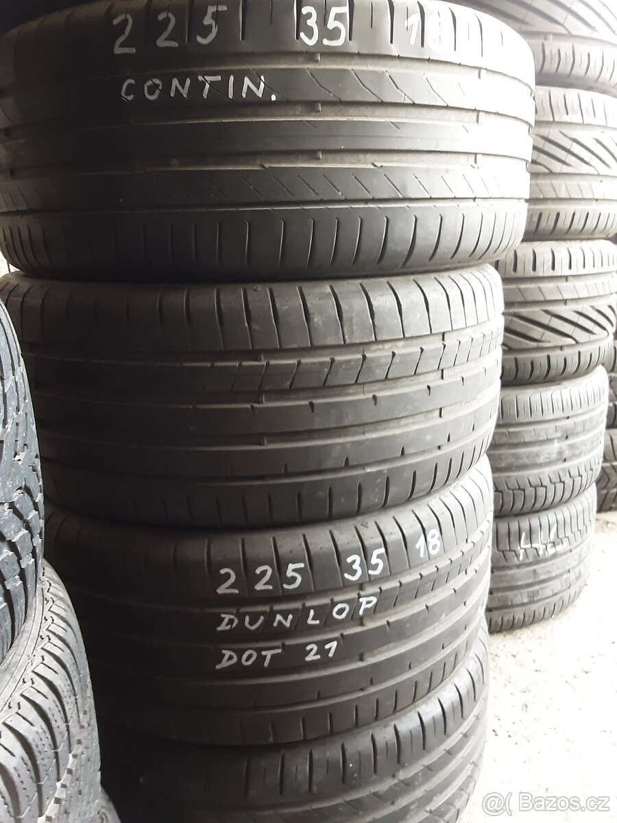 PNEU 225/40/18 a 225/35/18 , 2-4ks. R18 , leto - 6
