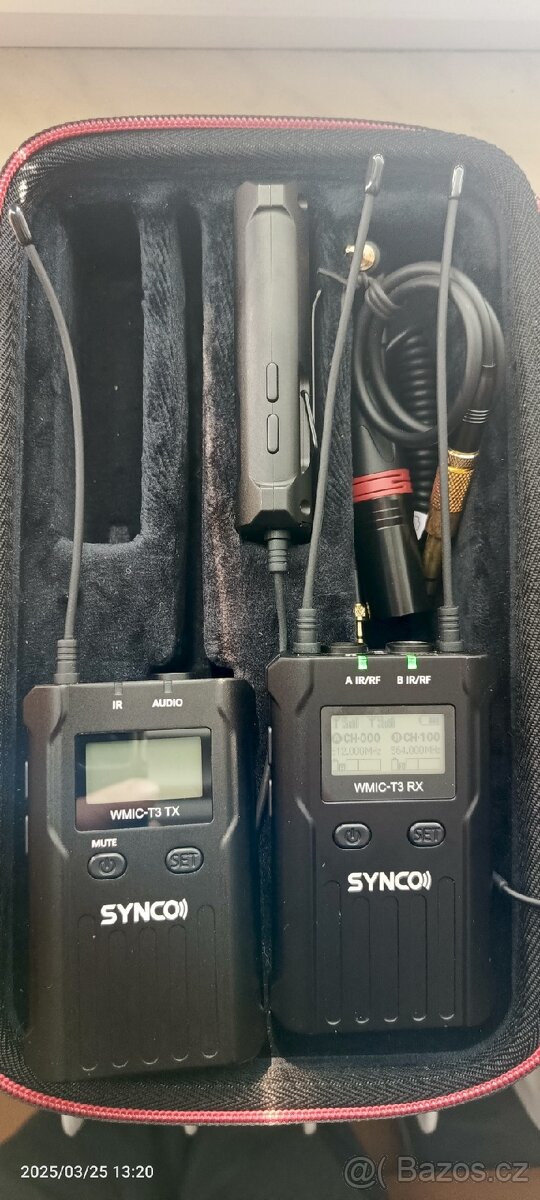 Mikrofony Synco, Mikrofonní bezdrátový systém Profi - 6