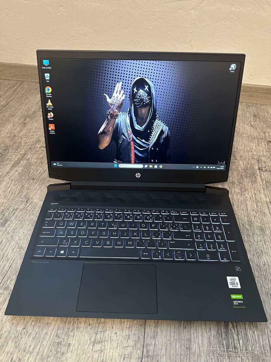 HERNÍ NOTEBOOK HP - i5/SSD/GTX./WIN11 - 6