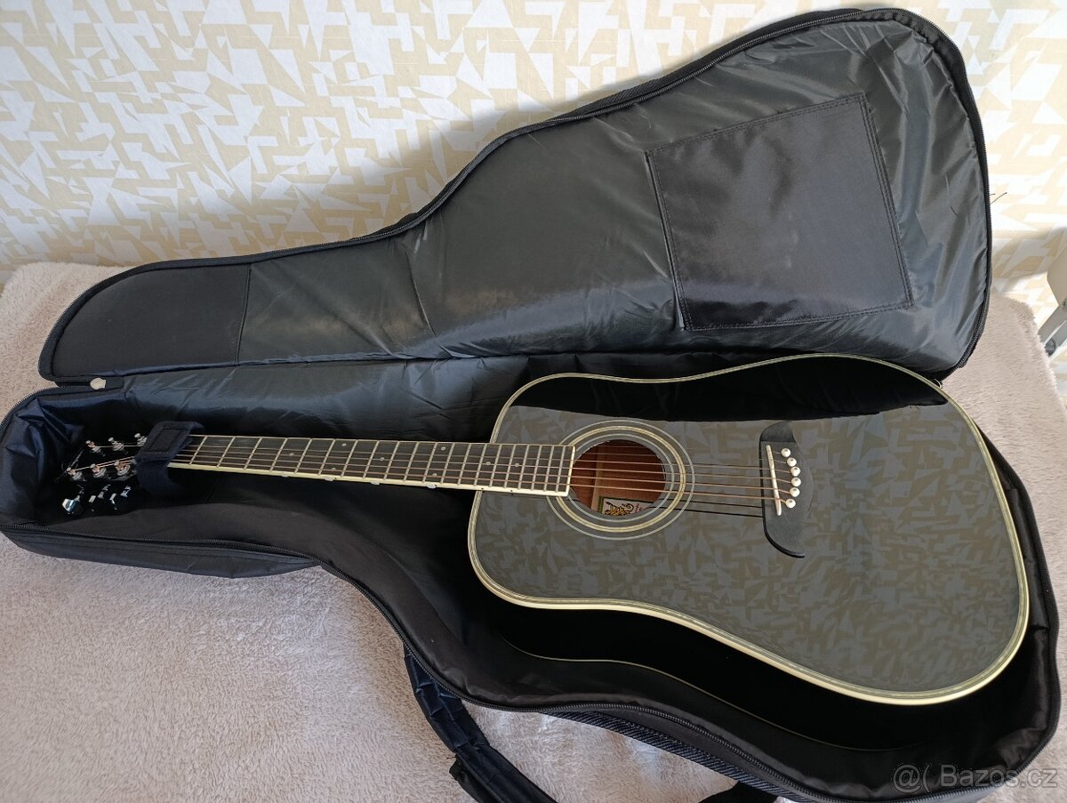 3/4 akustická kytara Oscar Schmidt OG1B-A-U + DÁREK polst - 6