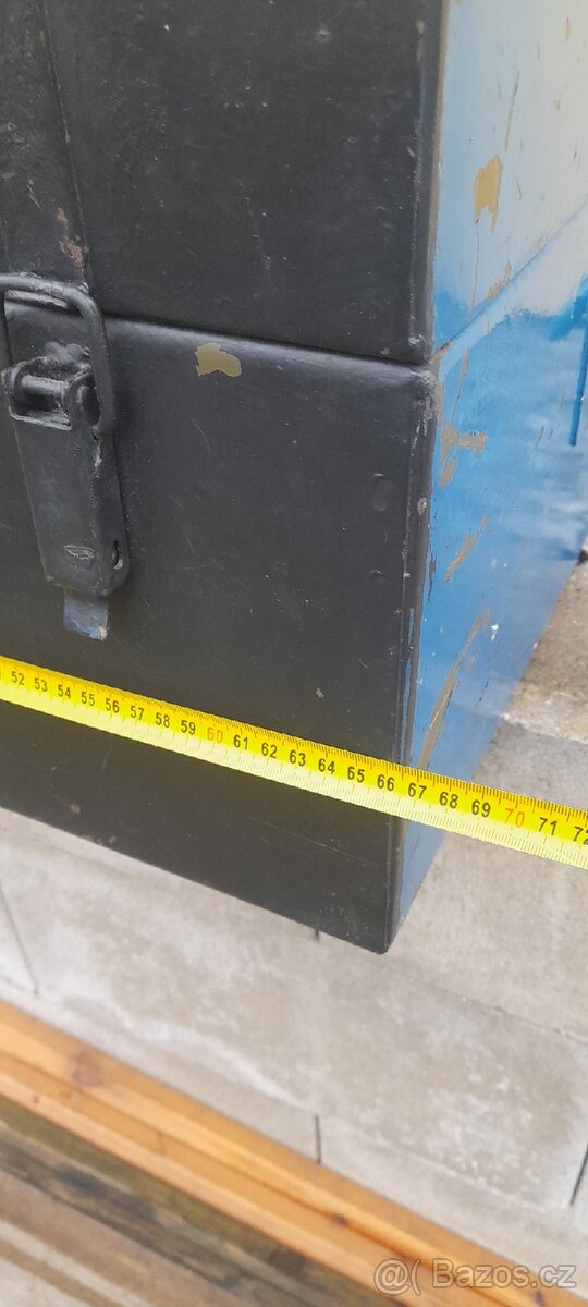 Velká plechová bedna 66x53x32cm - 6
