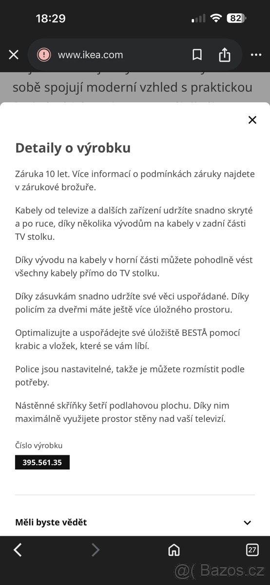 Obývací stěna Besta (IKEA) - 6