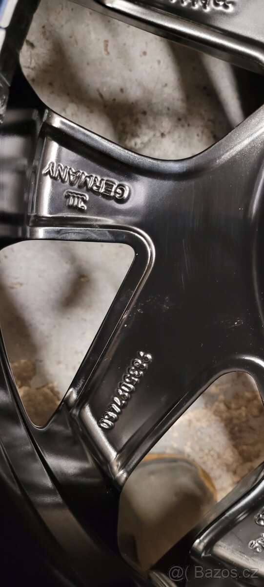 Fiat 600 , alu 17',nové,zimní pneu,černé - 6