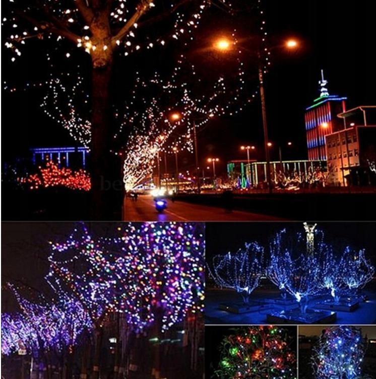 2x OSVĚTLENÍ VNITŘNÍ,VENKOVNÍ 20m + Yassen-300 led - 6