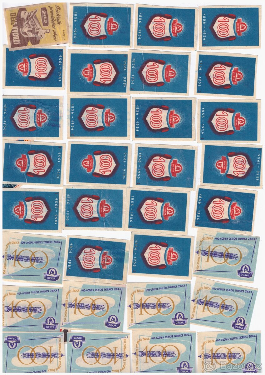 Zápalkové nálepky - 6