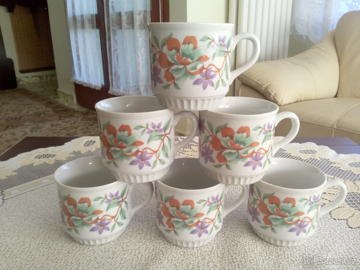 československé hrnky - sady - 6