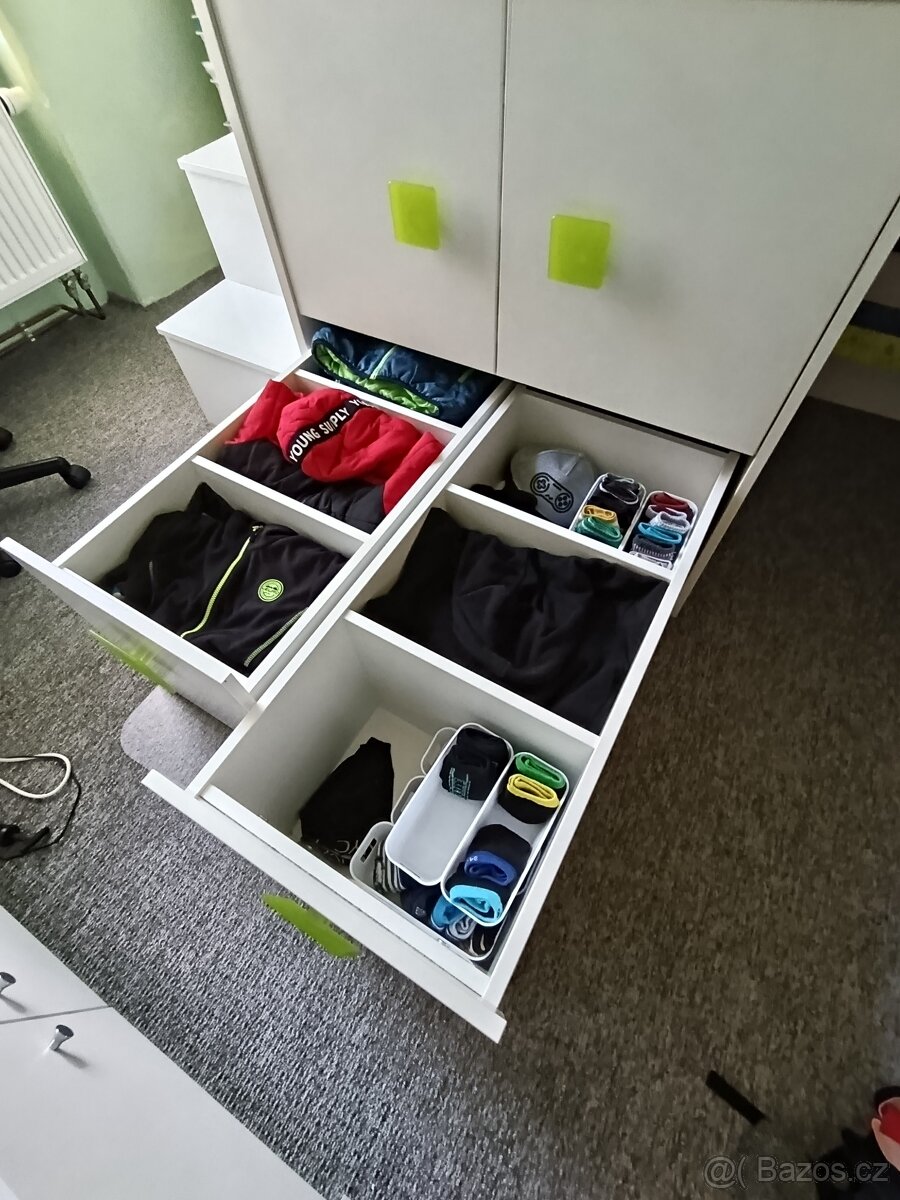 Dětská vyvýšená postel - 6