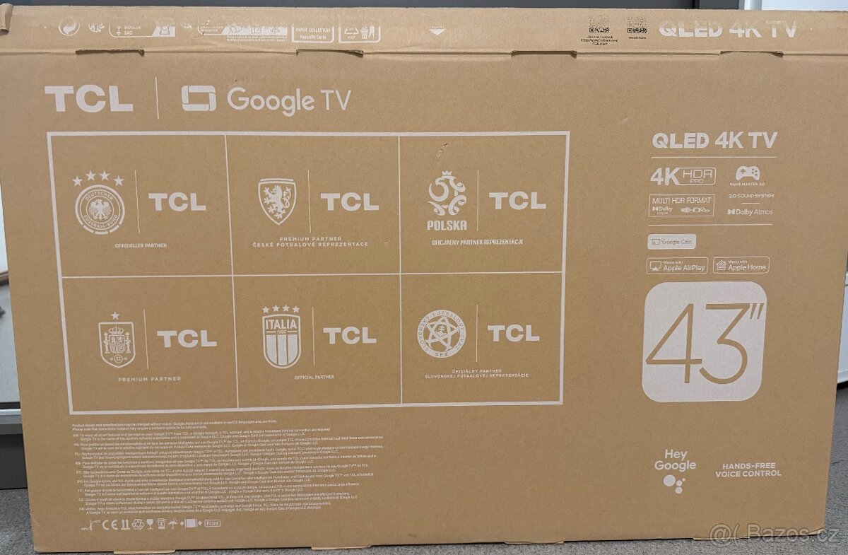 Smart TCL 43” (109 cm úhlopříčka) - 6