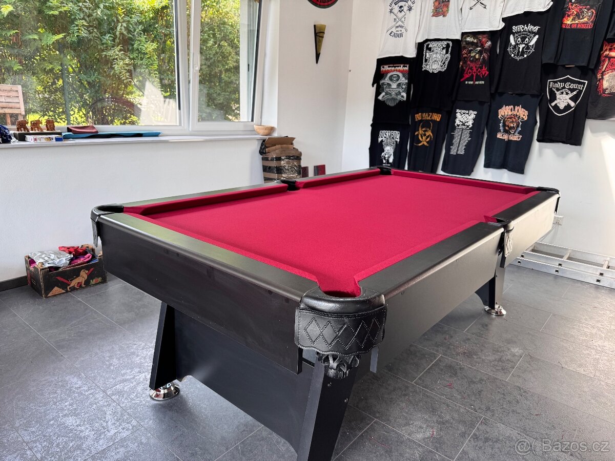 Kulečníkový stůl včetně příslušenství a dopravy s KAMENNOU D - 6