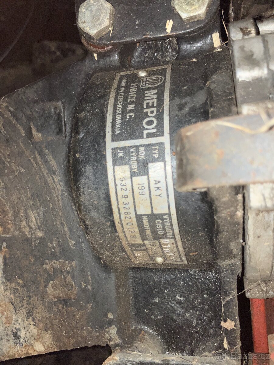 Prodám rotavátor Tera Vari – typ AKY (r. v. 1993) - 6