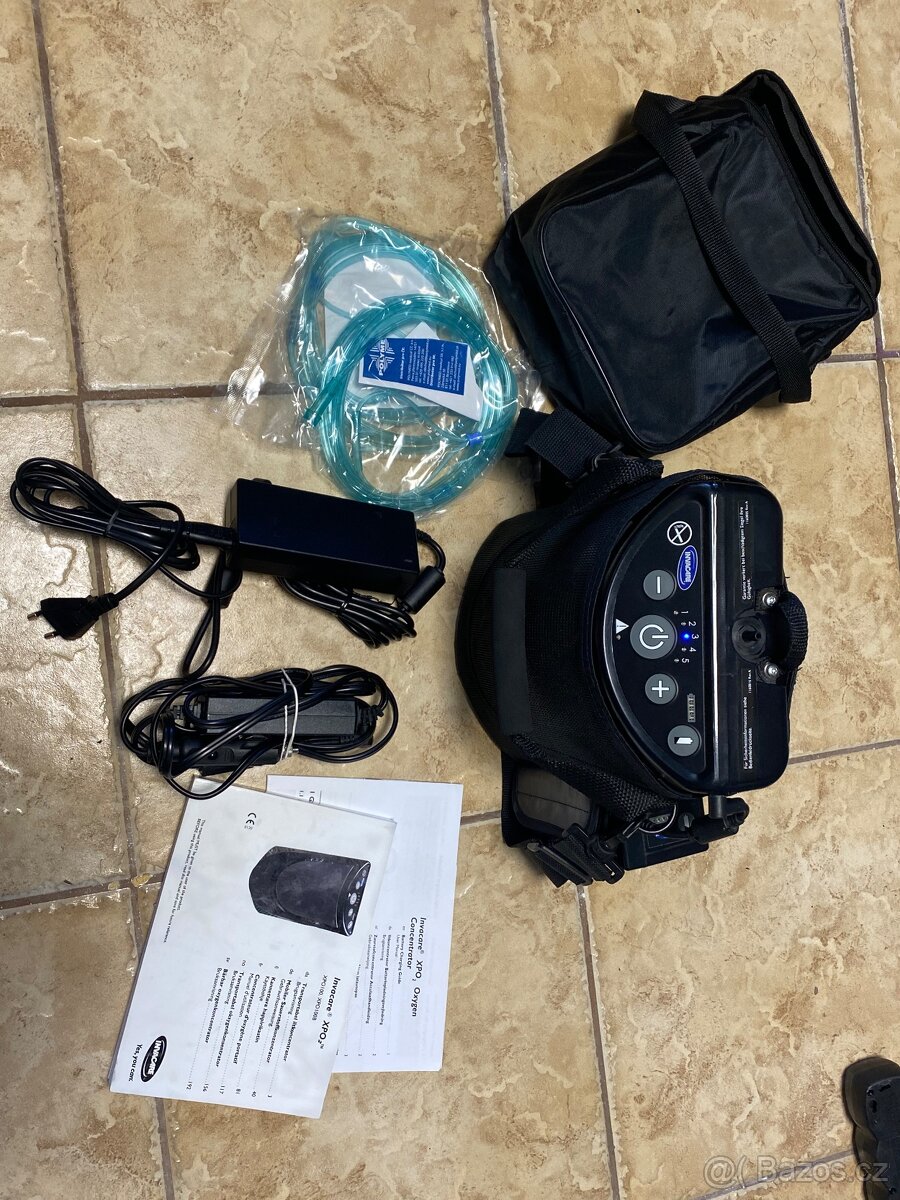 Mobilní kyslíkový koncetrátor Invacare XPO2 TOP - 6