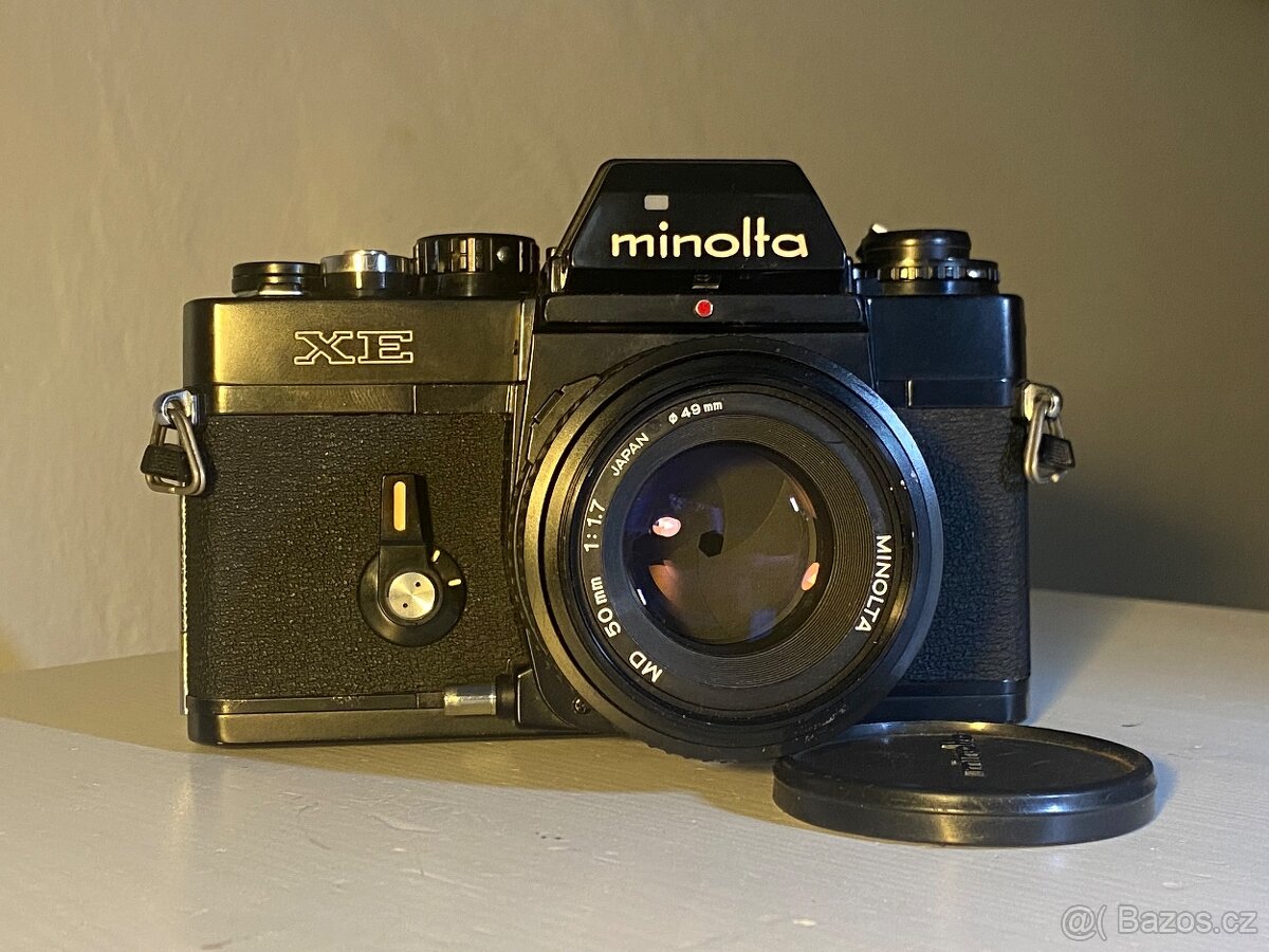 Minolta XD + Minolta MD 50mm f/1,7 - 6