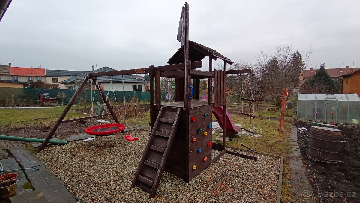 Dětské hřiště Monkey´s Home Velký pirát WILLIAM - 6