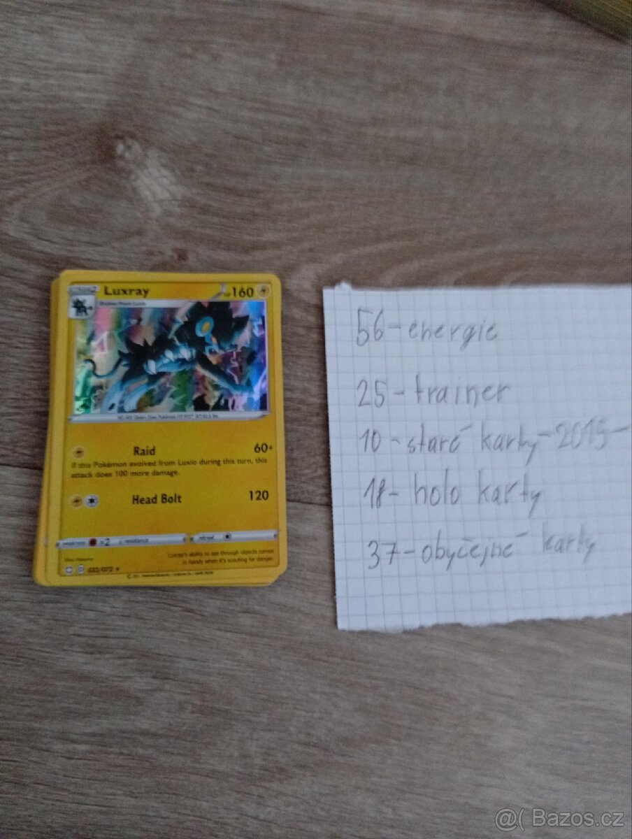 Pokémon kartičky - 6