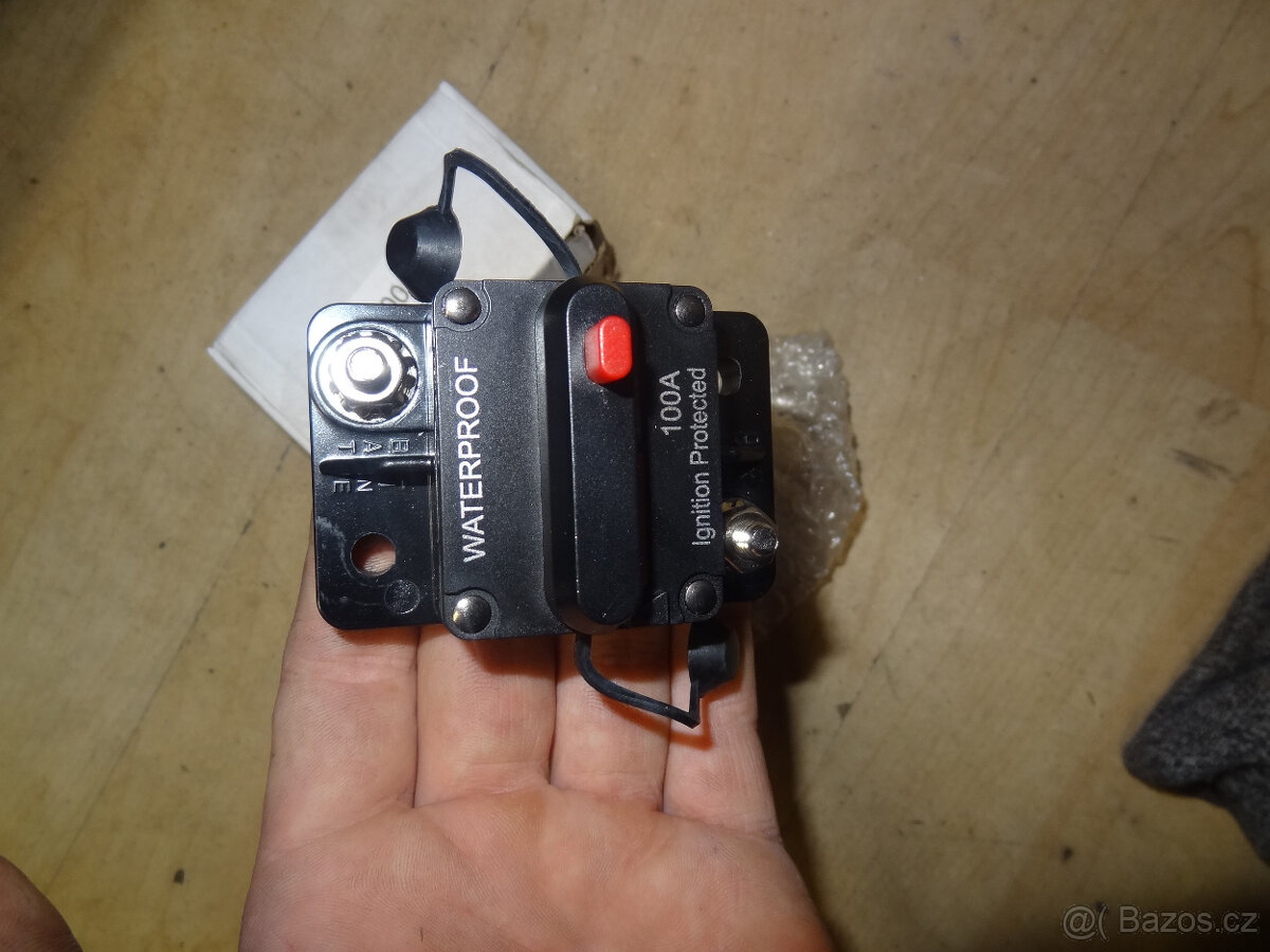 vodeodolny DC JISTIC VYPINAC 100A na lode a do vlhka - 6