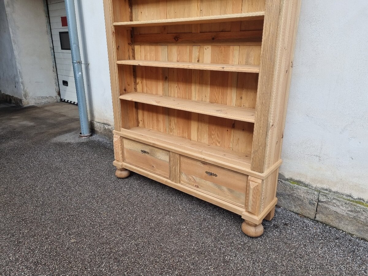 LUXUSNÍ VELKÁ KNIHOVNA-OBCHODNÍ REGÁL 270 cm - 6