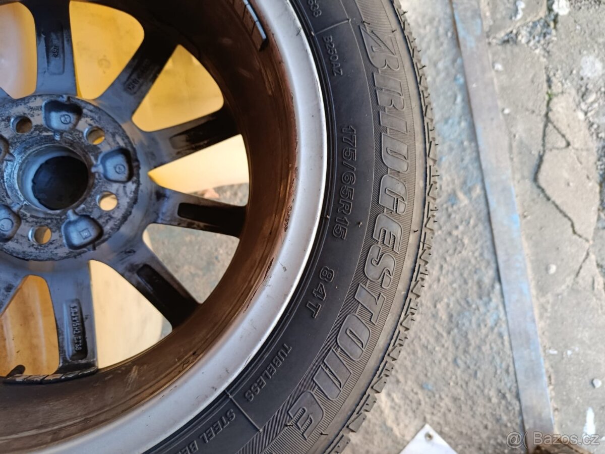 Alu 15” kola VW,Seat originál,Škoda 5x100 ET38 - 6
