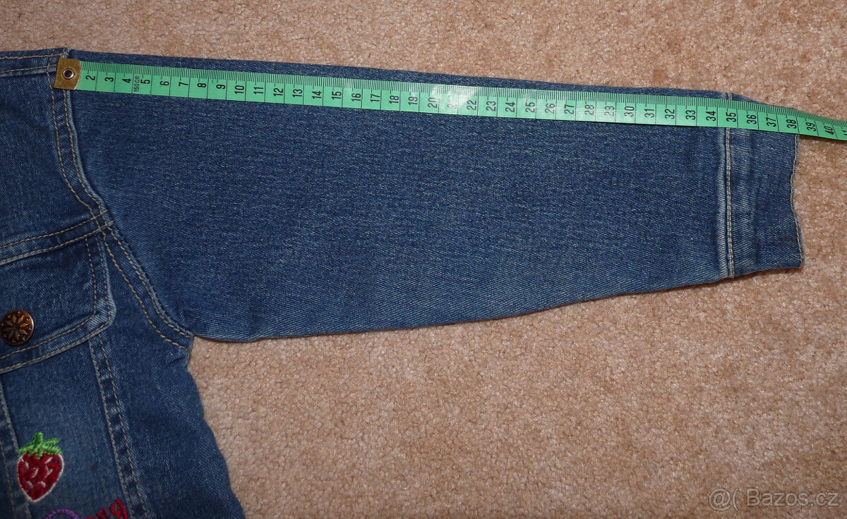 Džínová bunda a kalhoty vel. 98 - 6