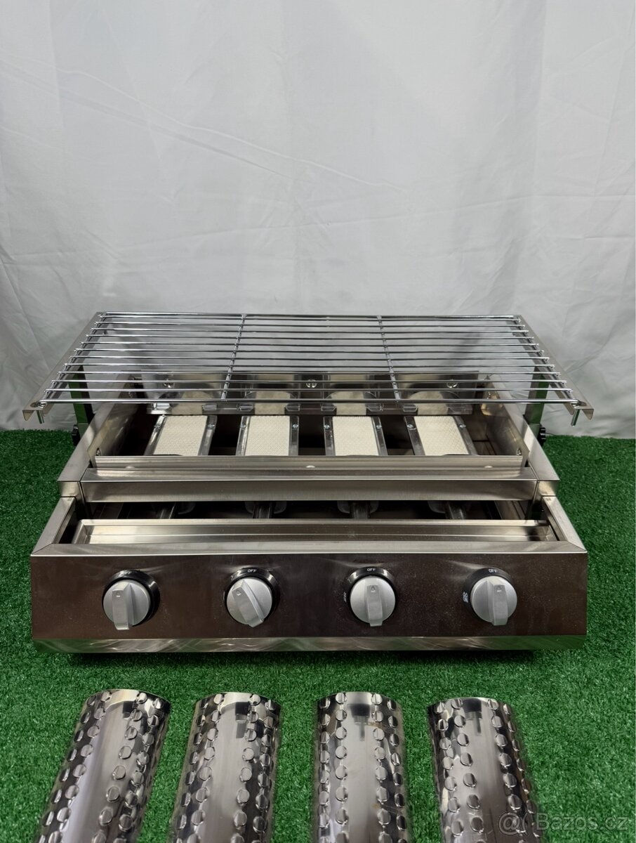 Plynový gril 4 horáky - 6