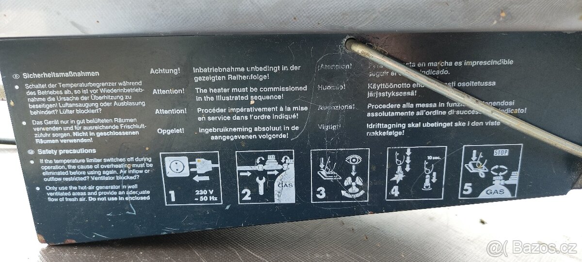 Horkovzdušné topidlo - 6