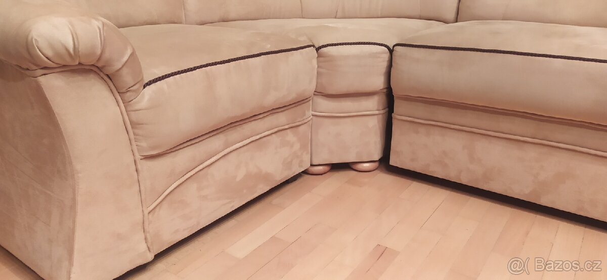 Rustikální rohová sedačka - 6