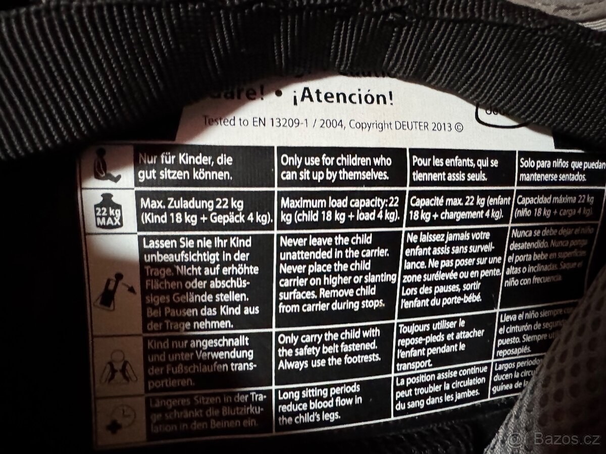 Deuter Kid Comfort 3 - 6