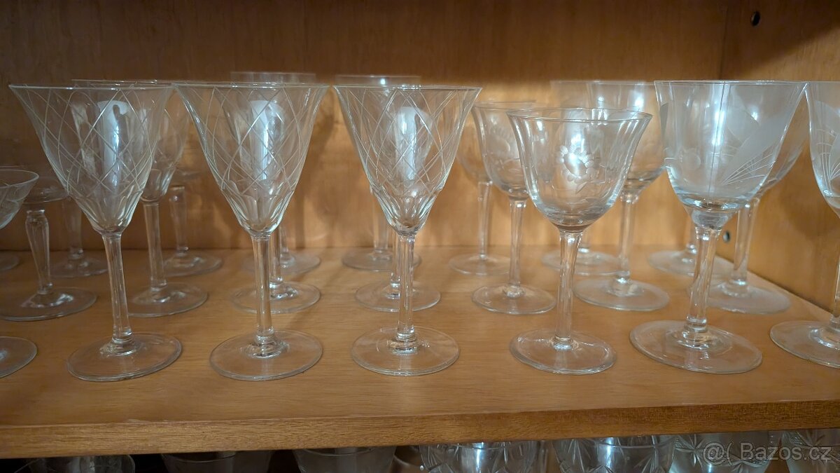 broušené sklenice - 6