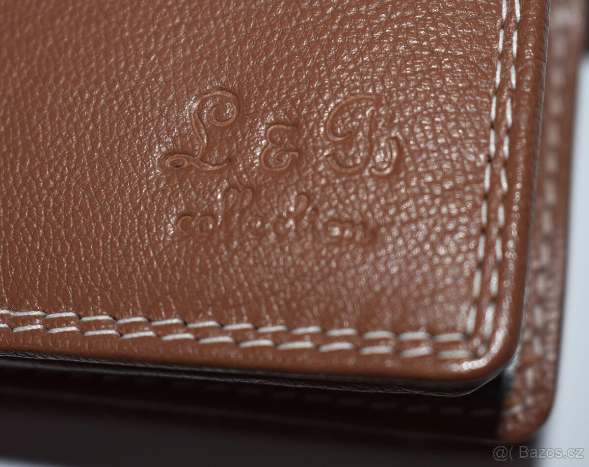 L&B Collection dámská kožená peněženka - NOVÁ - 6