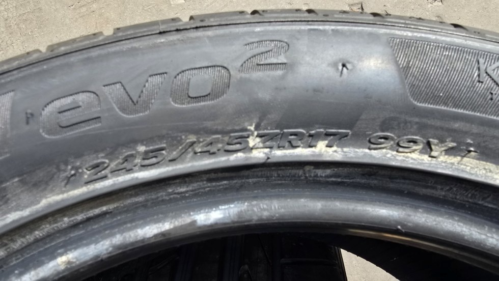 Letní pneu 245/45/17 Hankook - 6