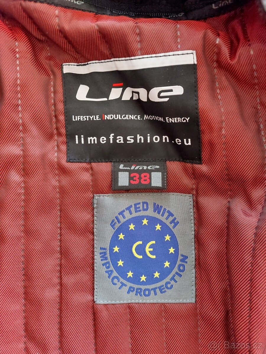 Dámská motorkářská bunda Lime - 6