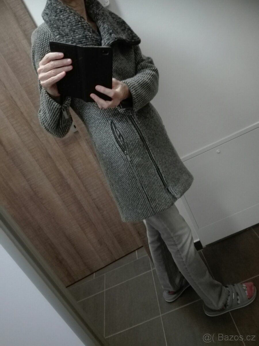 Dámský vlněný kabát Camaieu 36 - 6