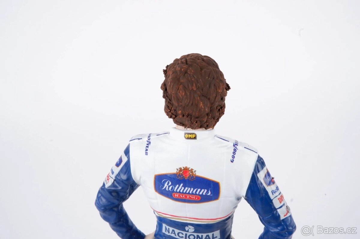 Figurka Ayrton Senna 1994, měřítko 1:8 - 6