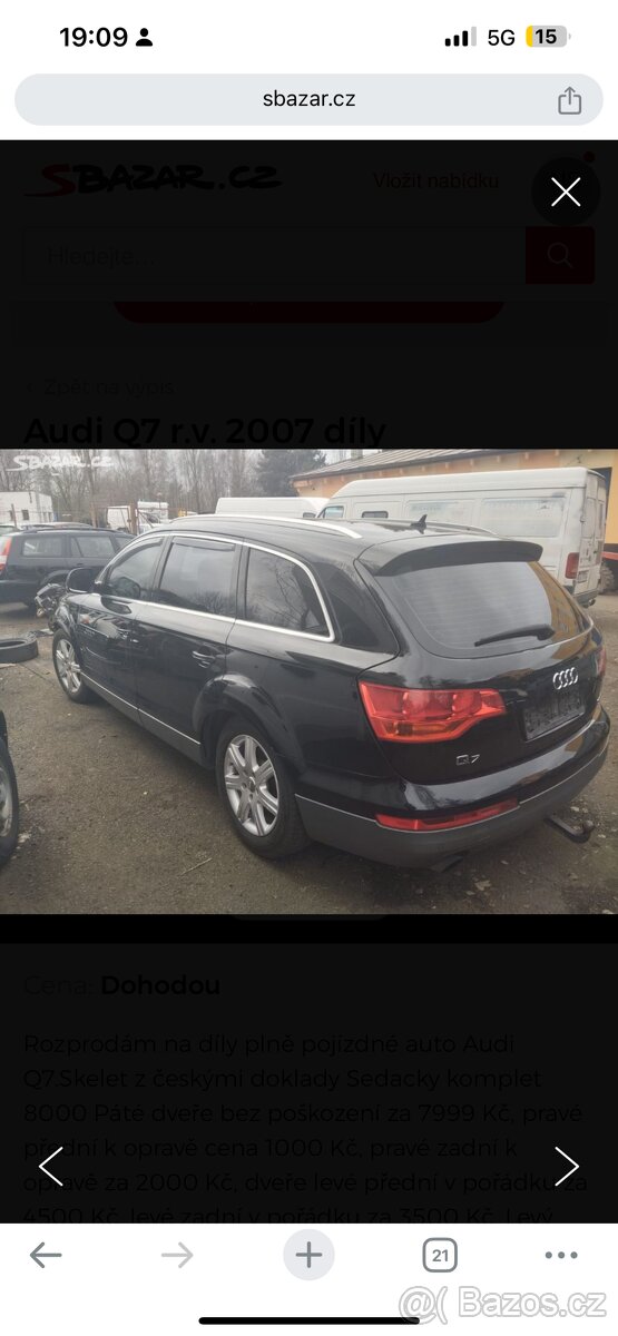 Audi Q7 r.v2007 3.0 tdi - 6