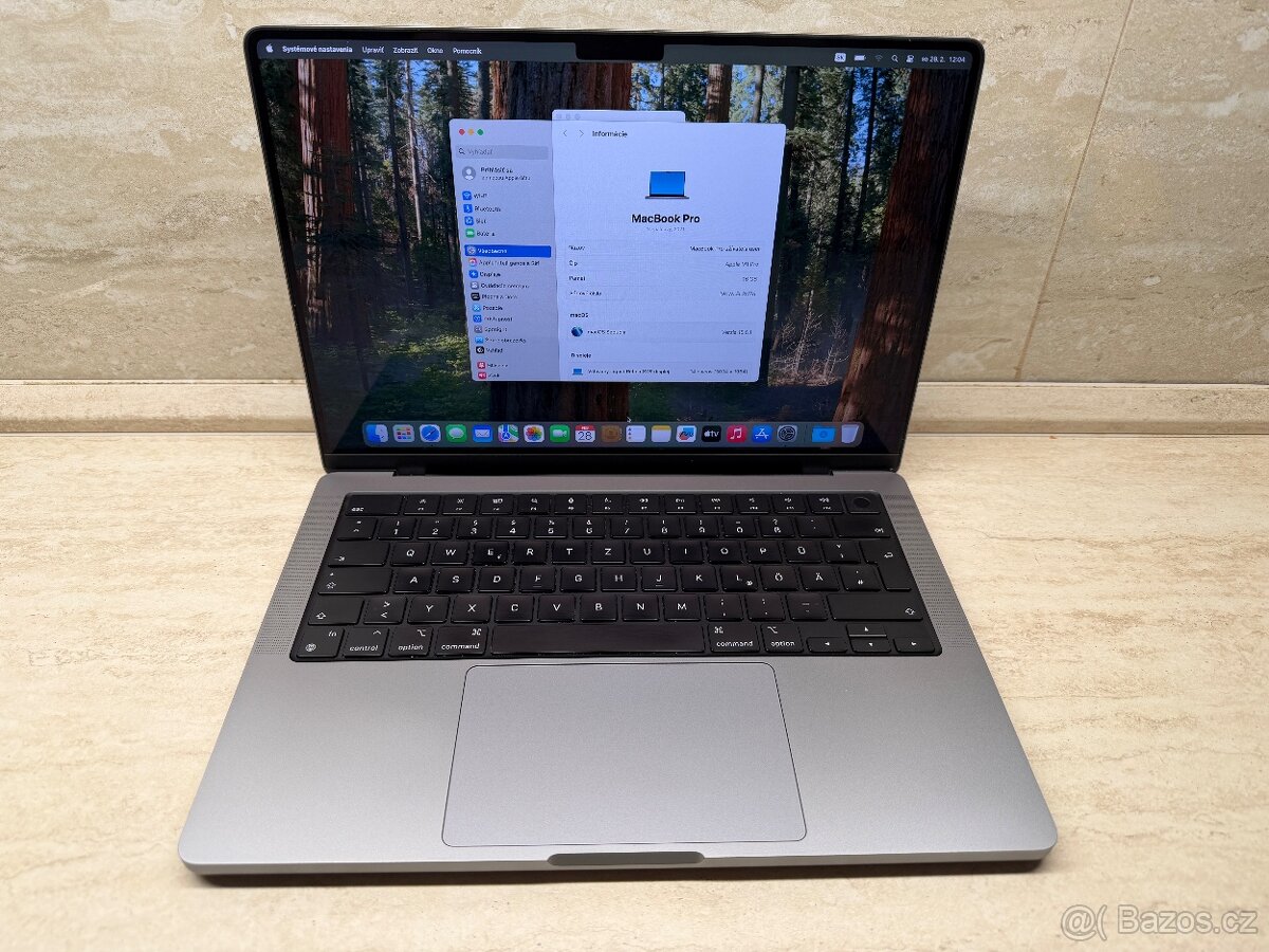 MacBook Pro 14" / M1 Pro / 16GB / 512GB / vesmírne šedý - 6